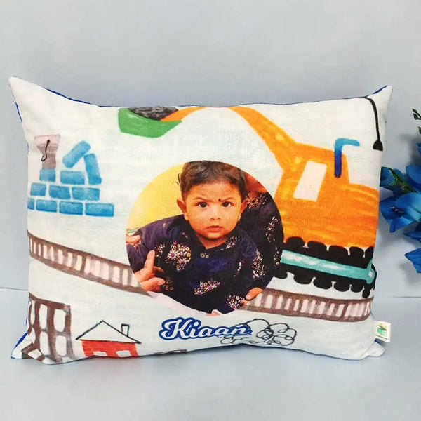 Personalized Photo Printed Pillow for Kids